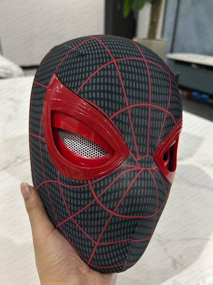 Mascara Spiderman Headgear Mask – 1:1 Elastic Cosplay Mask with Moving Eyes, Spider-Man Toy for Adults and Kids Gift