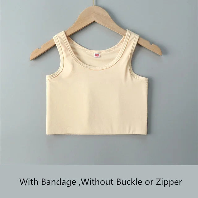 Women’s Flat Chest Binder – Bandage Pullover Corset Tank Top for Transgender, Lesbian & Transgender Underwear