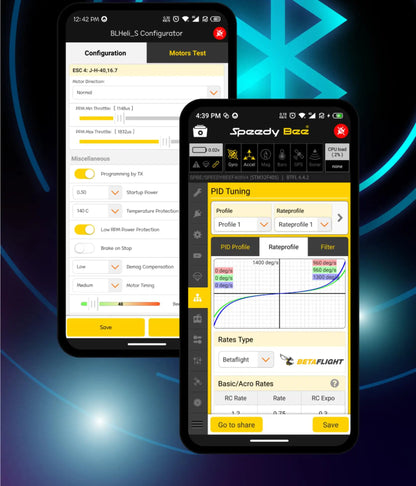 SpeedyBee F405 V4 BLS 60A 30x30 FC & ESC Stack for FPV Racing Drones