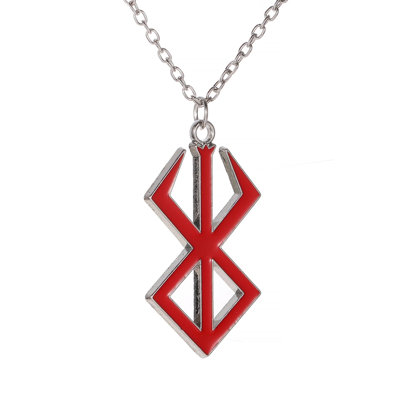 Berserk Anime Logo Necklace – Guts Sword Symbol Pendant, Trendy Cosplay Jewelry Gift & Decoration