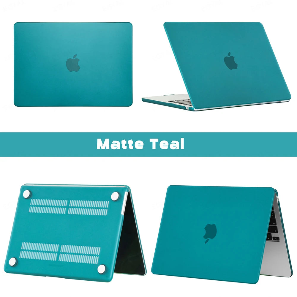 MacBook Air 13 Case - Compatible with MacBook Air M1, M2 (2023), Air 15, Pro 14 M3 (2023), and Pro 16 Cover - Laptop Accessories