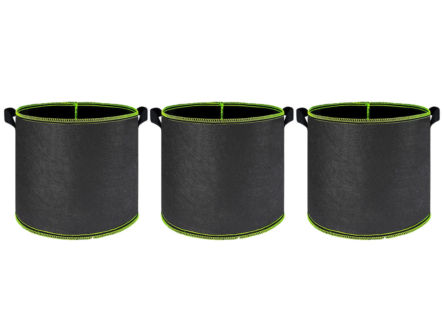 Non-Woven Grow Bags with Handles – 2/3/5/7/10 Gallon Vegetable & Flower Plant Pots