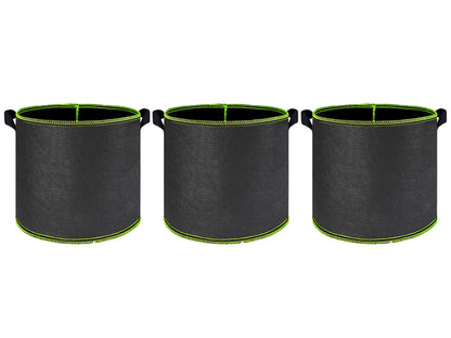 Non-Woven Grow Bags with Handles – 2/3/5/7/10 Gallon Vegetable & Flower Plant Pots
