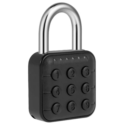 Keyless 6-Digit Combination Locker Padlock – Easy Use Code Lock for Gym, School Lockers, and Outdoor Fences