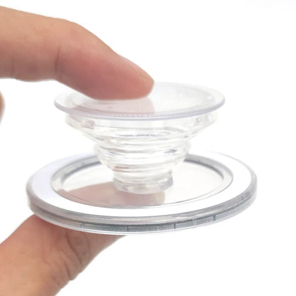 Magnetic Folding Phone Grip Holder – Magsafe Compatible Stand for iPhone, Samsung – Expanding Ring Finger Support