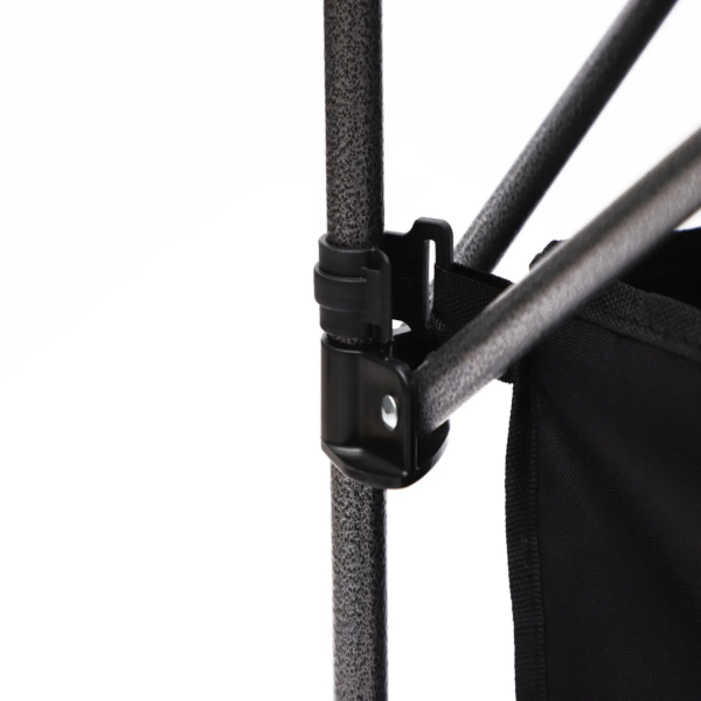 3-Piece Folding Outdoor Table and Chairs Set – Portable for Indoor, Camping, Picnic, Beach, Backyard, BBQ, Party & Patio, Black/Gray