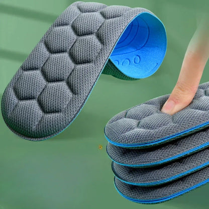 Unisex 5D Massage Insoles – Super Soft Sports Shoe Inserts for Feet, Arch Support, Orthopedic Running & Baskets Sole