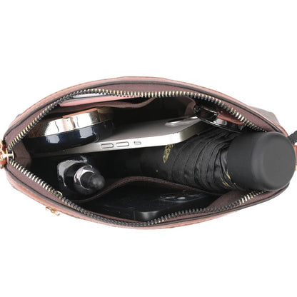 High-Quality PU Leather Women’s Shoulder Bag – Small Luxury Crossbody Messenger Handbag & Phone Satchel