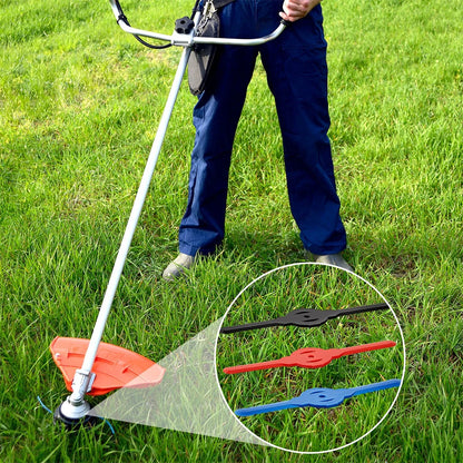 6/12/20PCS String Trimmer Head Blades — Plastic Cutter Replacement for Lawn Mower & Weed Wacker
