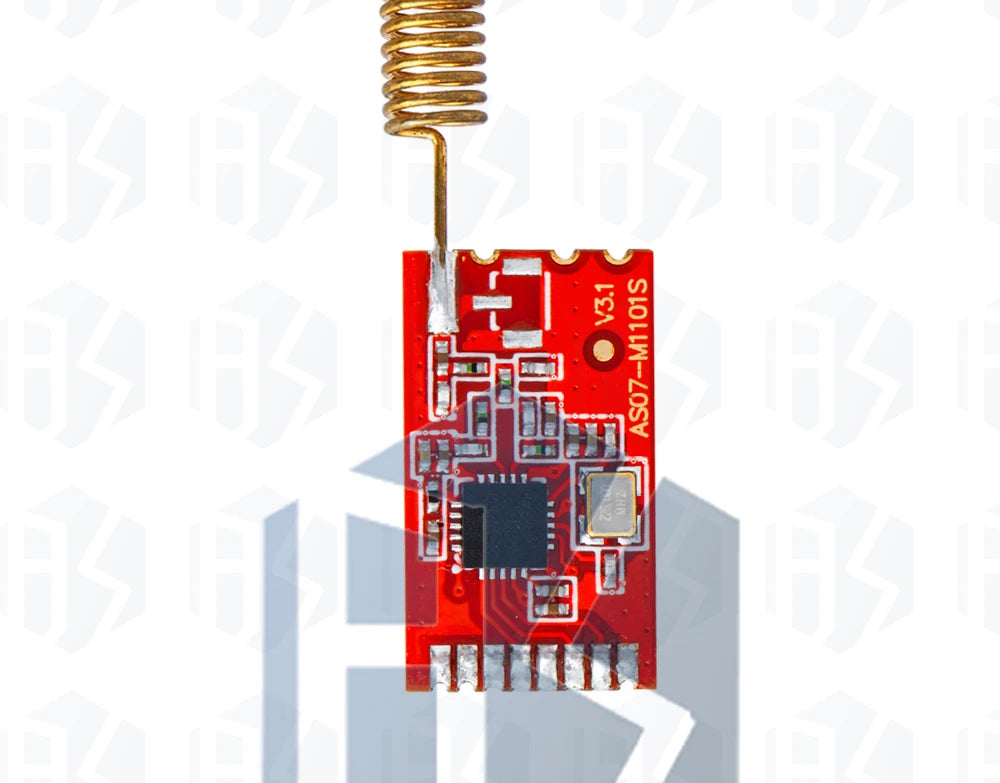 CC1101 Wireless Module - 10mW, 433MHZ/868MHZ, Long Distance Transmission 300-1000M with SMA Antenna, Wireless Transceiver