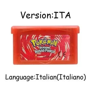 GBA Pokémon 32-Bit Game Cartridges – Emerald, FireRed, LeafGreen, Ruby & Sapphire, Multi-Language