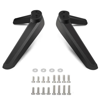 Universal TV Stand Base Replacement – Pedestal Mount Legs for 17–20mm TVs, Easy Installation Tabletop Stand