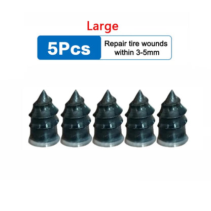 Vacuum Car Tire Repair Kit – Rubber Nails & Screws for Tubeless Tires, Motorcycle & Truck Repair Tools