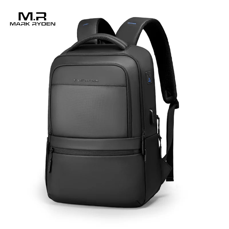 MARK RYDEN Multi-Layer Men's Backpack — Water-Repellent Laptop Bag Fits 15.6" for Students