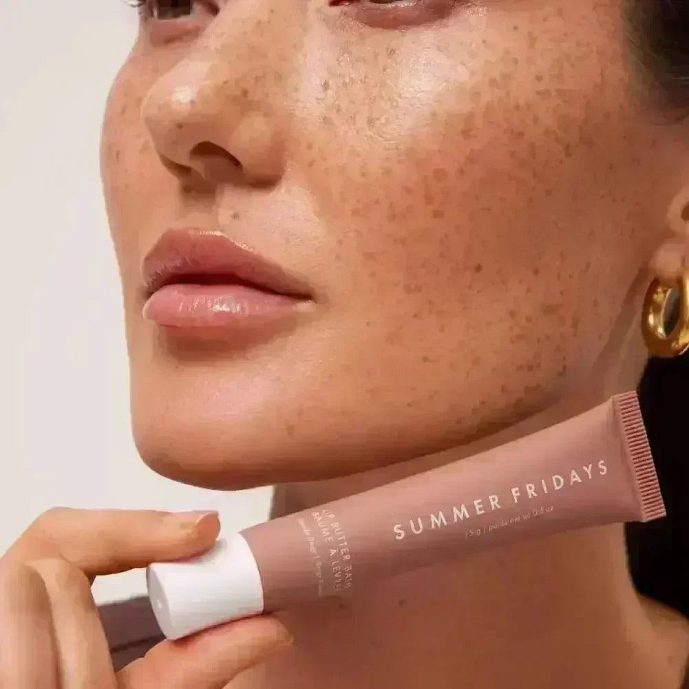 Summer Fridays Lip Balm – Moisturizing Vanilla Pink Sugar & Coffee Cake Scented Lip Gloss, Transparent Lip Oil Makeup