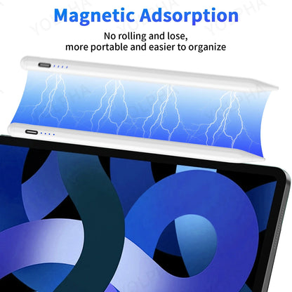 Universal Touch Screen Pen - Stylus for iPhone, iPad, Apple, Huawei, Samsung, Magnetic and Tilt Sensitive