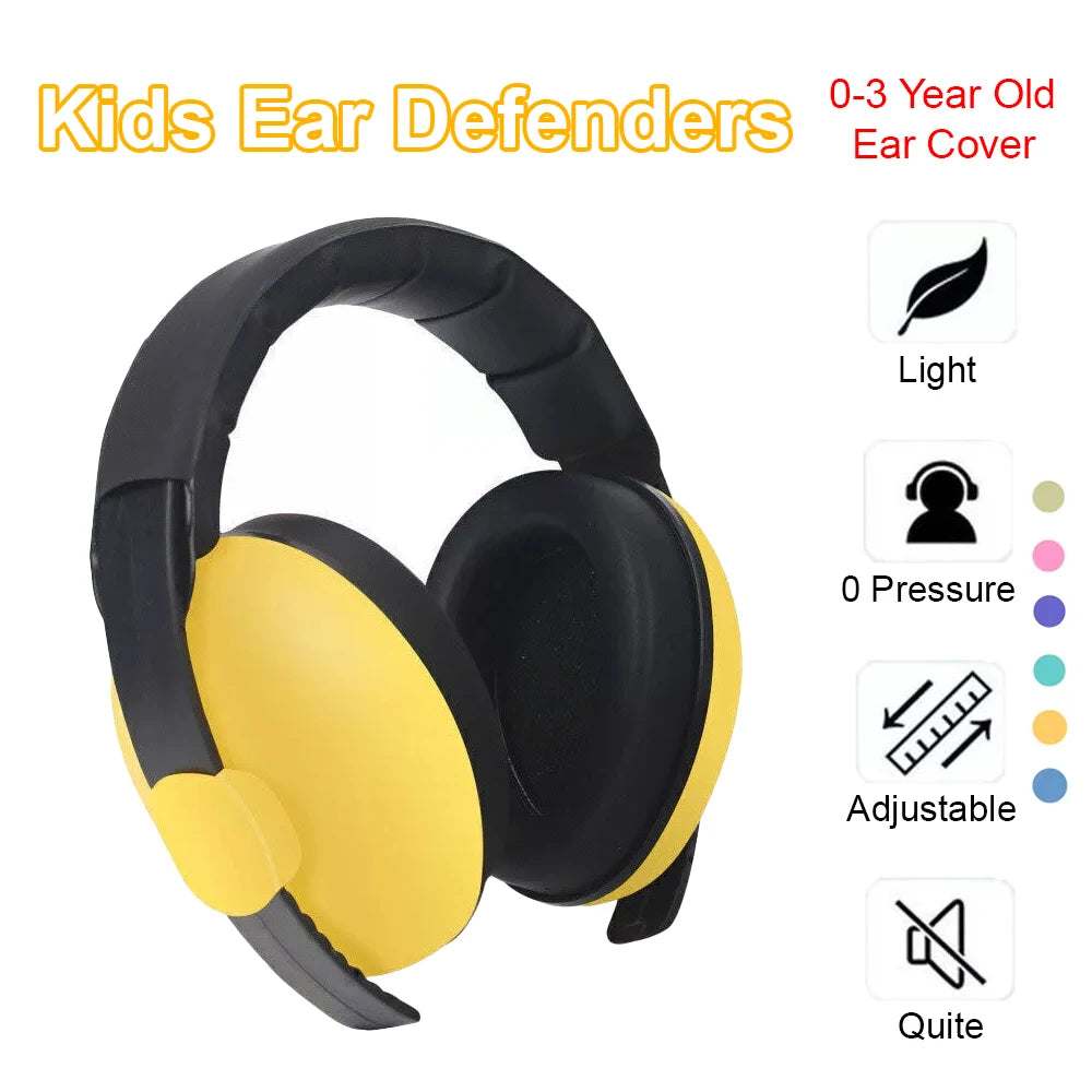 Baby Noise-Cancelling Headphones – 2-in-1 Convertible Ear Protection for Sleep & Sound Reduction