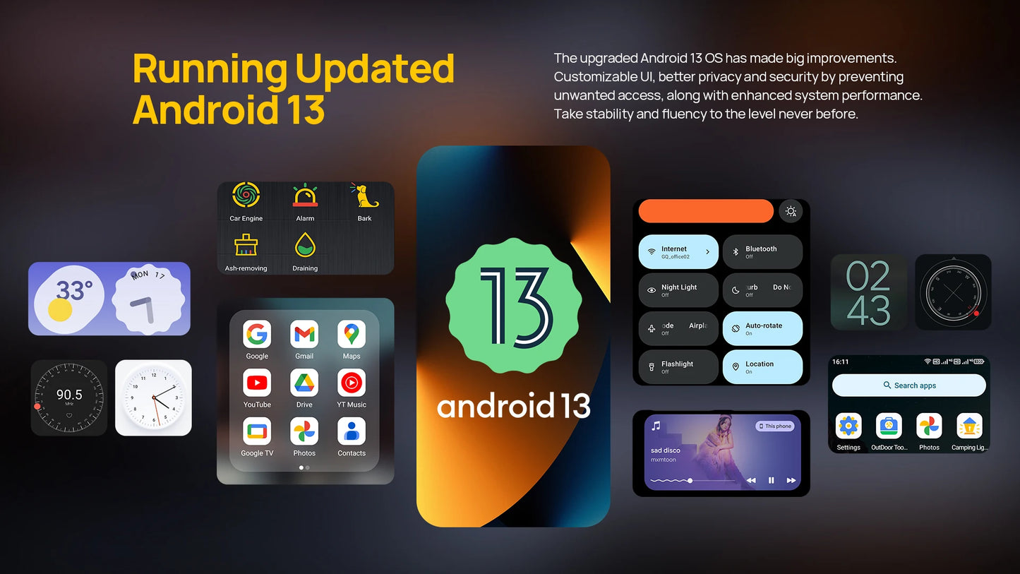 Ulefone Armor 24 Rugged Phone - 22000mAh, 24GB+256GB, 6.78" 120Hz Display, 64MP+64MP Camera, NFC, LED Light, Global Version