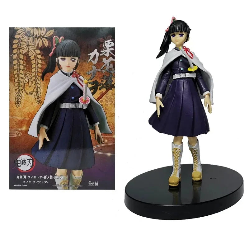 Demon Slayer Anime Figures – Kimetsu No Yaiba Tanjiro Nezuko Zenitsu Inosuke Action Doll Toys