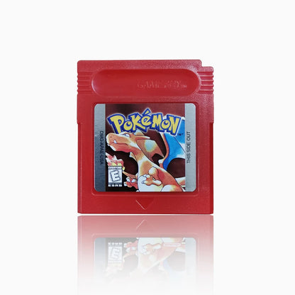16-Bit GBC Game Cartridge – Pokémon Series Blue, Crystal, Gold, Green, Red, Silver, Yellow (USA Version)