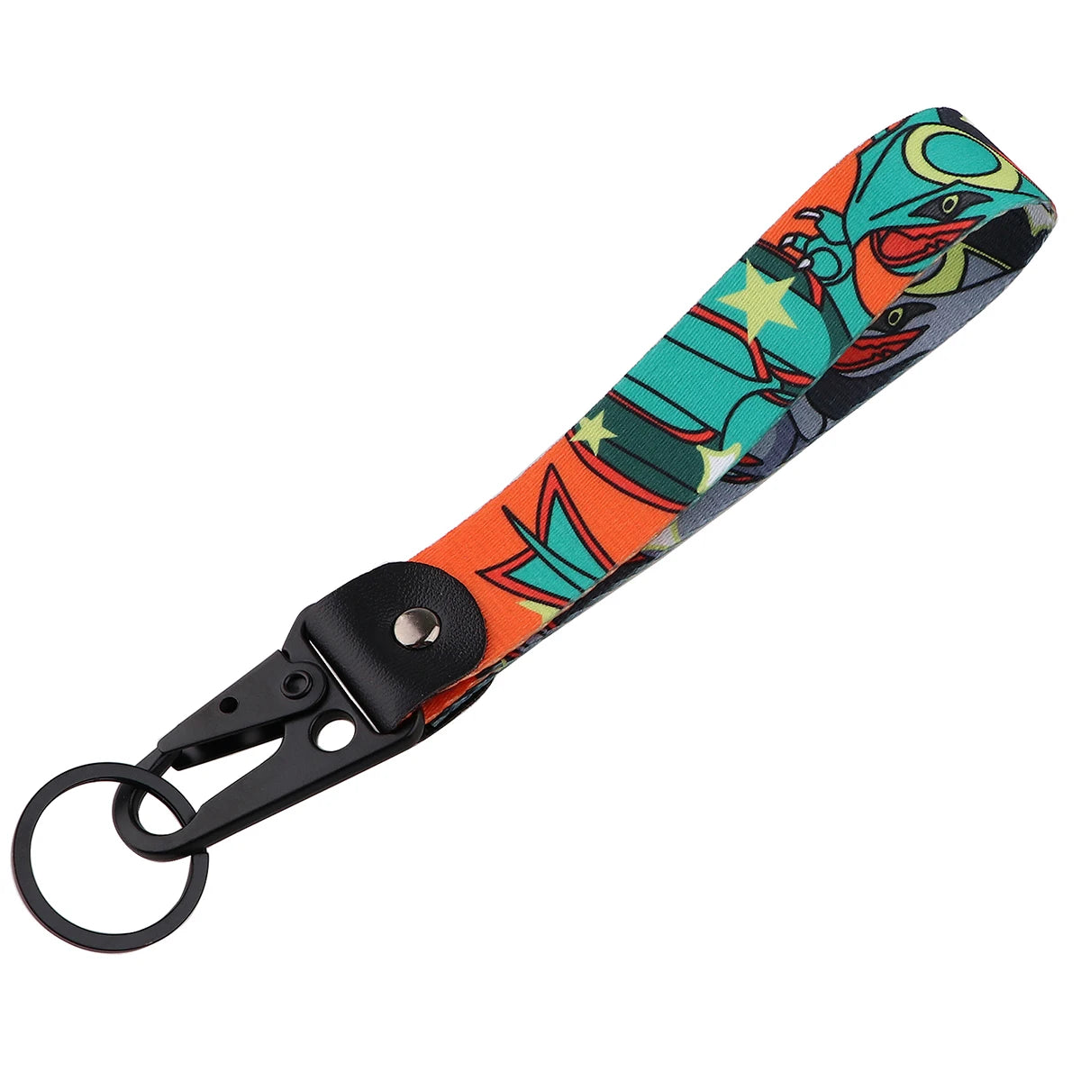 Anime Dinosaur Keychain Lanyard – Cute Car Keyring Toy Bag Pendant & Key Holder Gift