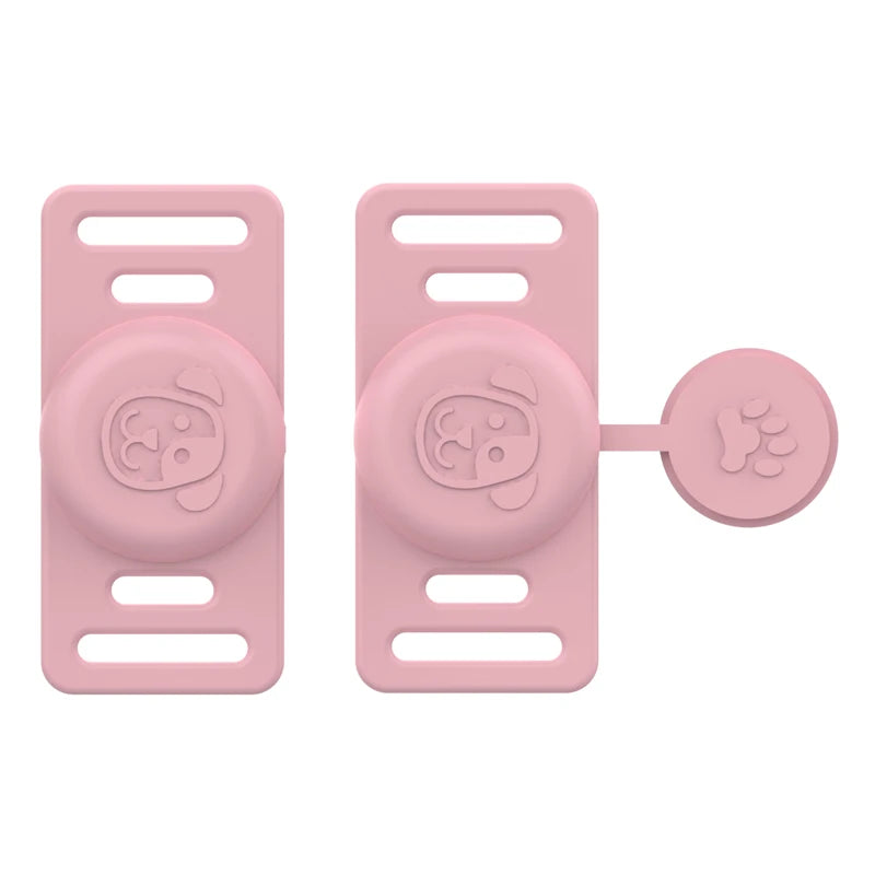 Airtag Dog Collar Holder – Silicone Protective Case for Apple AirTag, Full Body Cover Fits All Collar Sizes