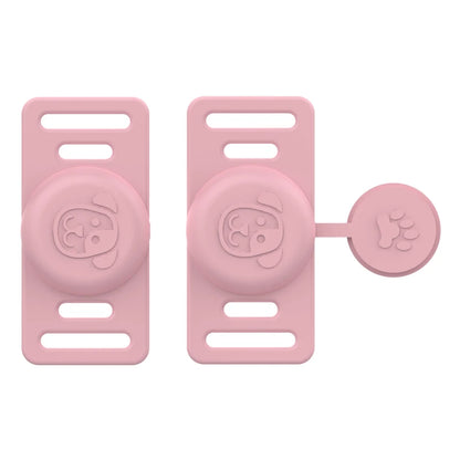 Airtag Dog Collar Holder – Silicone Protective Case for Apple AirTag, Full Body Cover Fits All Collar Sizes