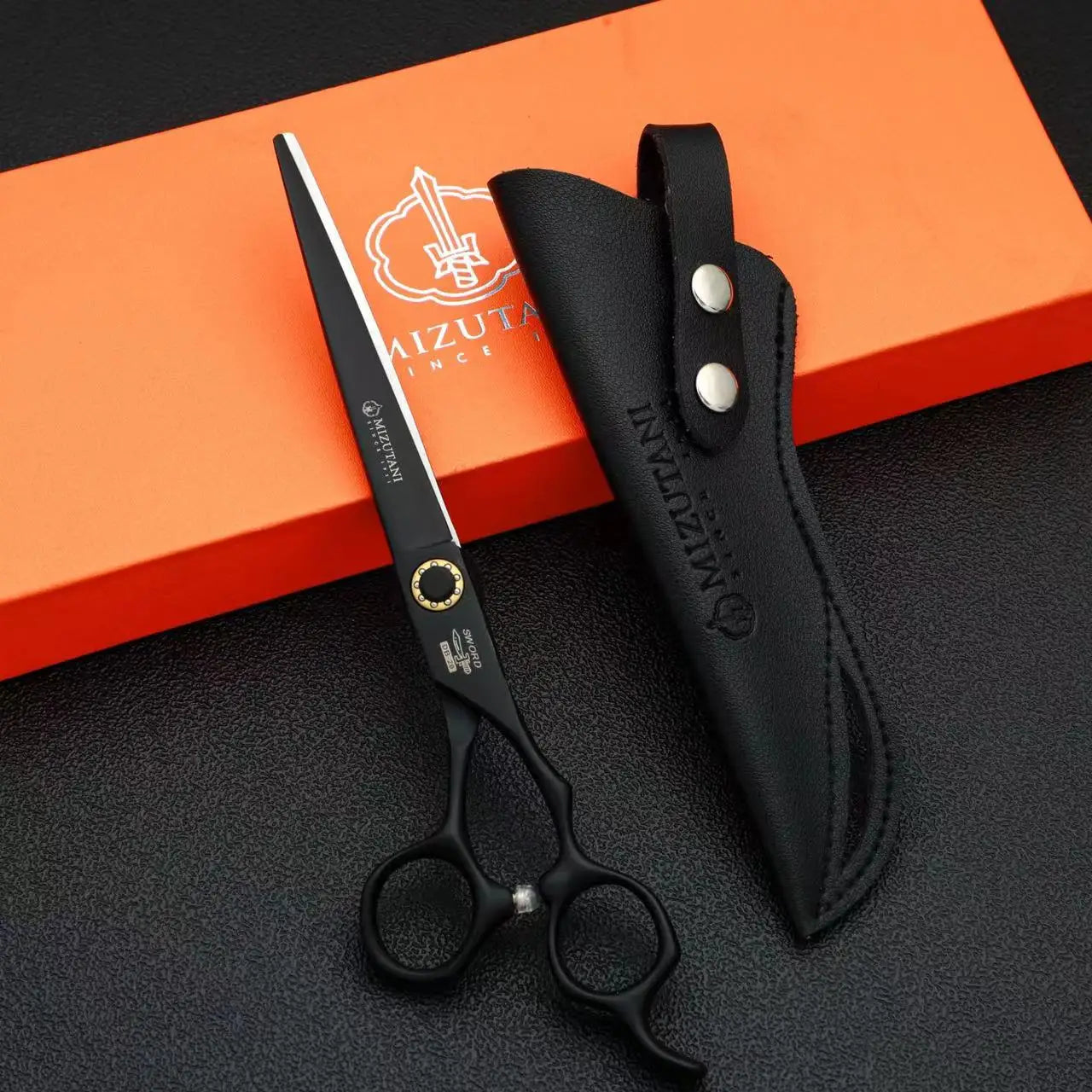 Left-Handed Professional Hairdressing Scissors – 6-Inch Hair Cutting Shears for Barbers & Hairdressers