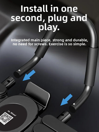 Updated Six-Wheel Eight-Knee Abdominal Wheel – PU Rebound Fitness Equipment for Home Exercise