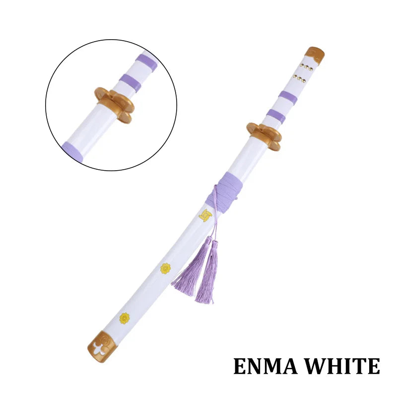 3-Piece Roronoa Zoro Katana Set – Anime Cosplay Toy Swords with Belt & Sword Holder