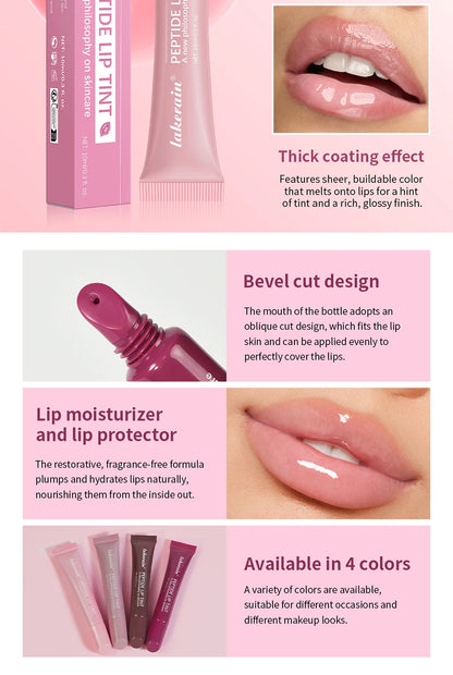 10ml Mirror Lip Glaze – Moisturizing Jelly Lip Oil for Hydration, Protection & Long-Lasting Shine