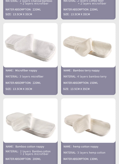 Kangobaby #My Soft Life# Reusable Baby Cloth Diaper Cover – Washable Newborn Nappies 0-3 Months