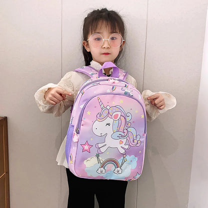Girls Unicorn Backpack – Trendy Decorative Pattern, Perfect for School & Everyday Use
