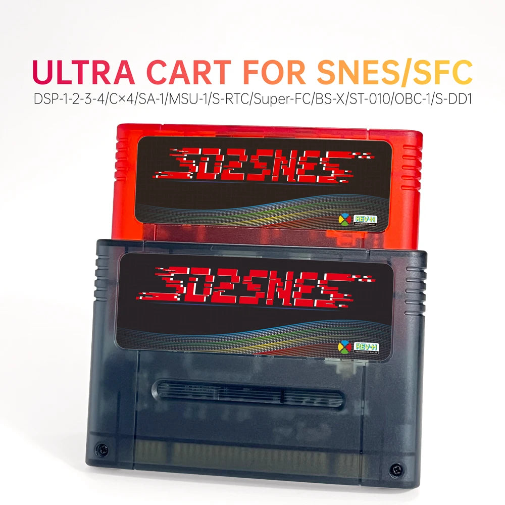 PALYPAK FXPAK Pro SD2SNES/SFC PRO Game Card — Open Source Cartridge with All Special Chips for Super Famicom US/JP/EU Console Firmware 1.11.0