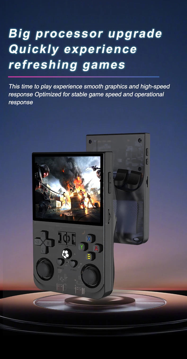 Open Source R36 PRO Retro Handheld Game Console 3.5