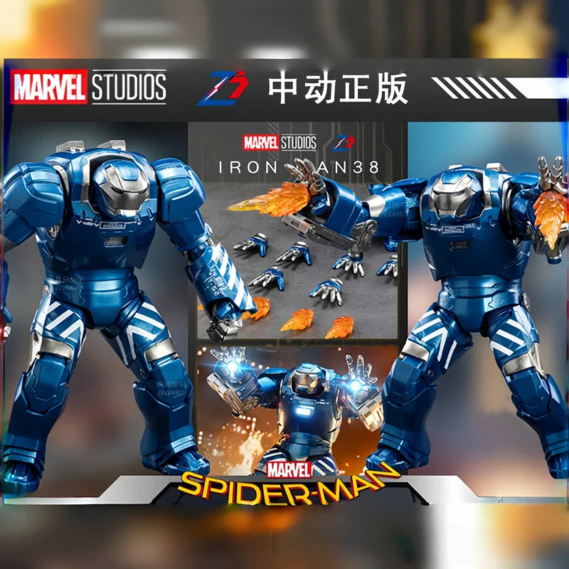 ZDTDS Iron Man & War Machine Legends Action Figures – MK37 Hammerhead, MK12, MK38 Igor, MK9 Iron Patriot Collectible Toy