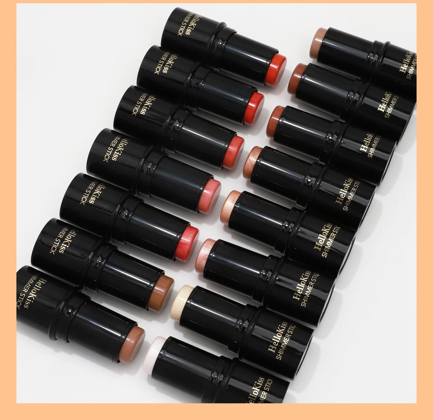 Face Brown Bronzer Contour Stick - Foundation Makeup Pen, Long-Lasting Smooth Contour, Shadow Blusher & Highlight Concealer Cosmetics