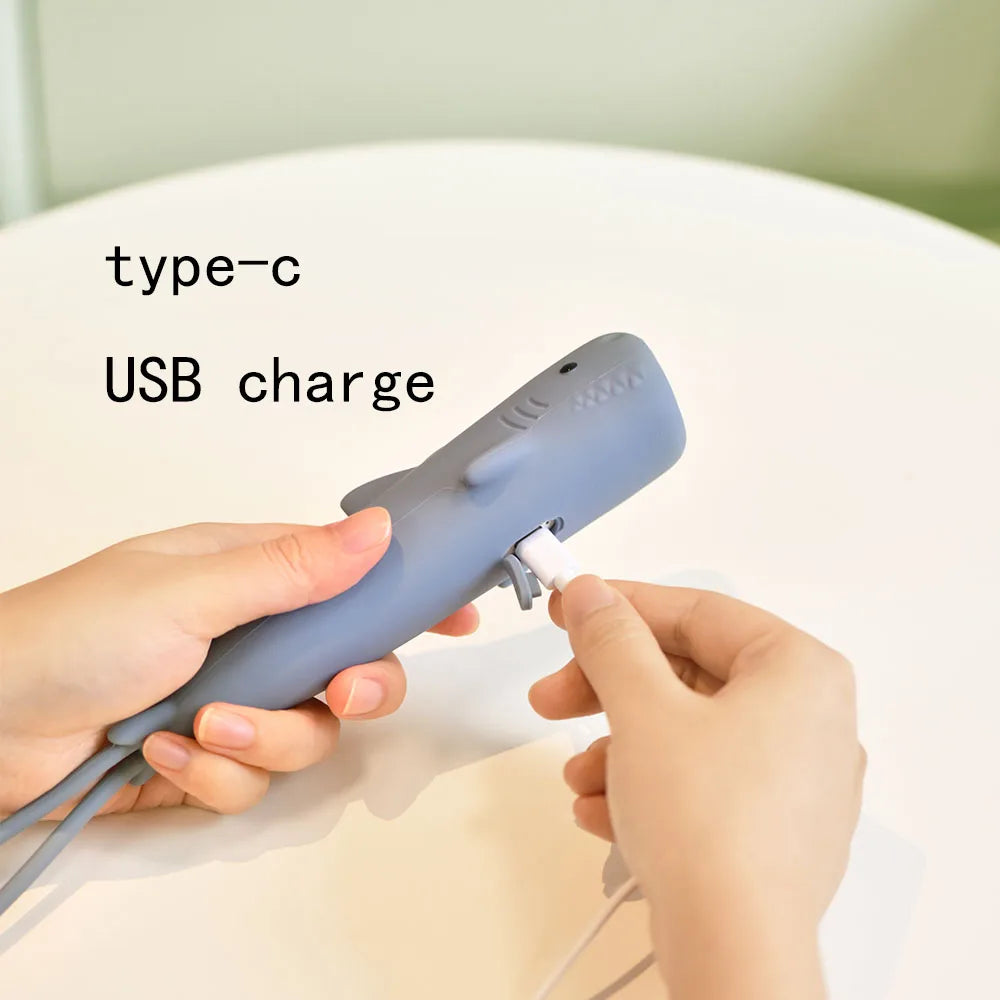 LED USB Rechargeable Flashlight – Soft Silicone Unicorn, Lion & Dog Torch for Kids, Portable Bedtime Story & Outdoor Light