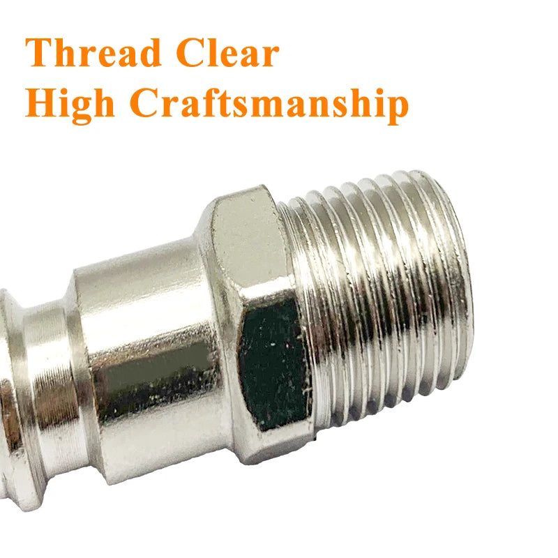 EU Air Hose Quick Release Coupling Fittings – European Standard Compressor Pneumatic Connector Accessories