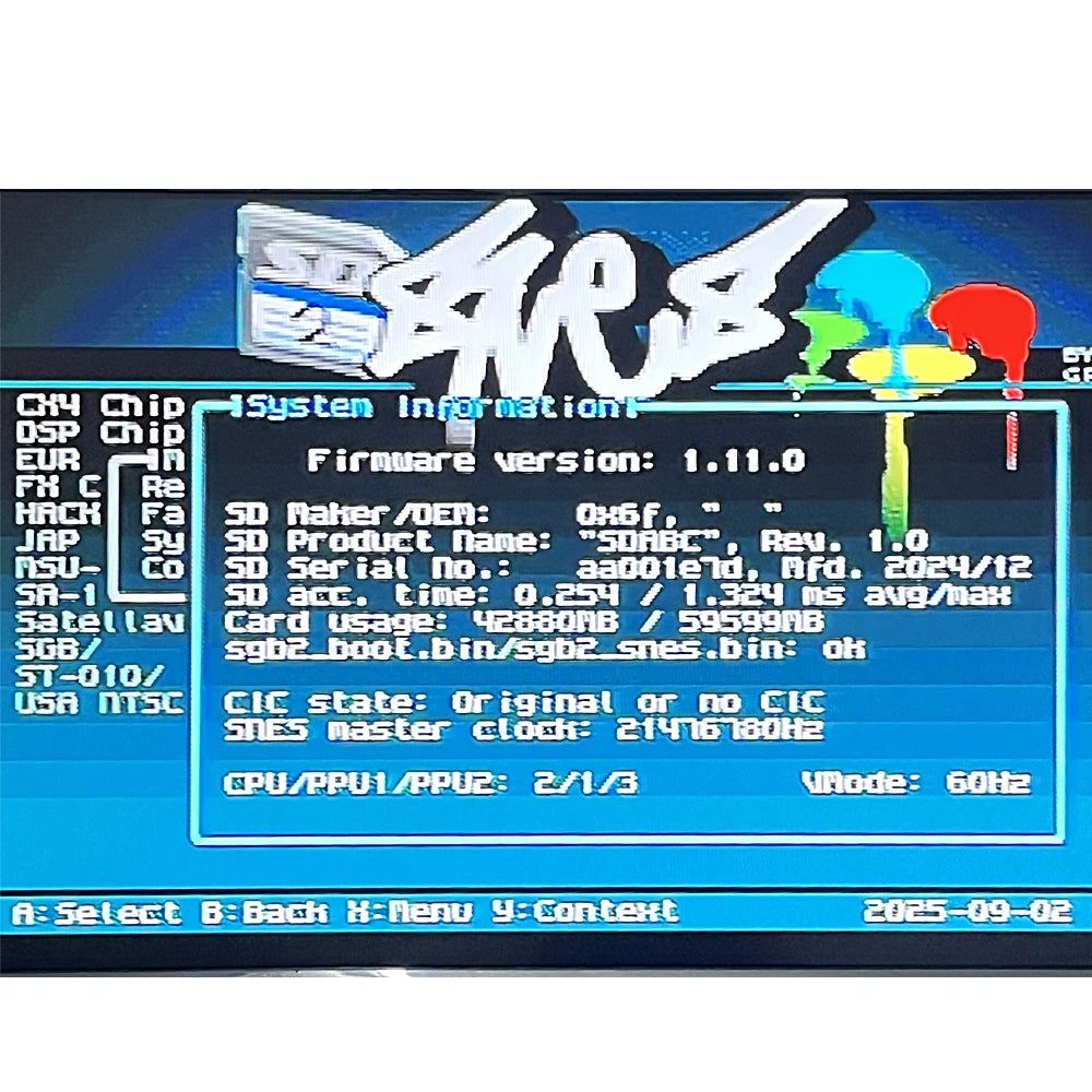 PALYPAK FXPAK Pro SD2SNES/SFC PRO Game Card — Open Source Cartridge with All Special Chips for Super Famicom US/JP/EU Console Firmware 1.11.0