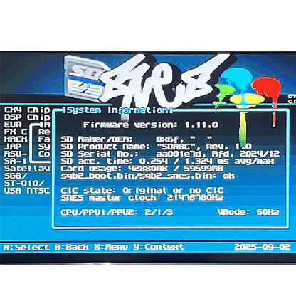 PALYPAK FXPAK Pro SD2SNES/SFC PRO Game Card — Open Source Cartridge with All Special Chips for Super Famicom US/JP/EU Console Firmware 1.11.0