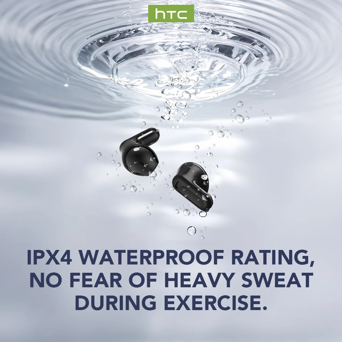 HTC NE20 Bluetooth 6.0 Wireless Translator Earphones – Waterproof IPX4 with Long Battery Life