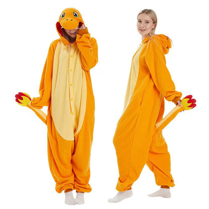 Pokémon Kigurumi Onesie — Pikachu, Gengar, Snorlax, Eevee, Squirtle, Umbreon Pajamas Cosplay Costume for Adults & Halloween Gift