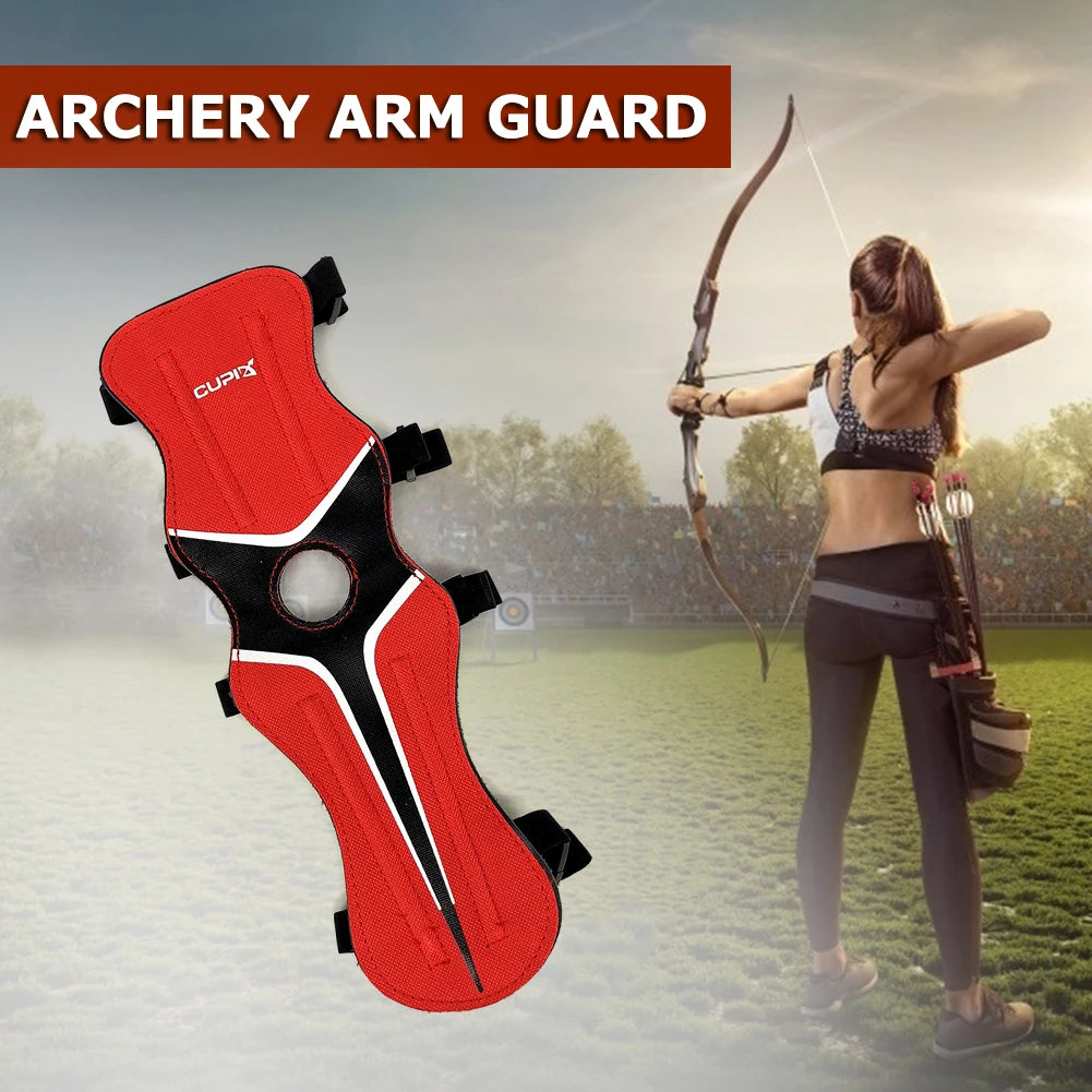 30cm/22cm Archery Arm Guard – Bow & Arrow Forearm Protector for Hunting and Outdoor Practice