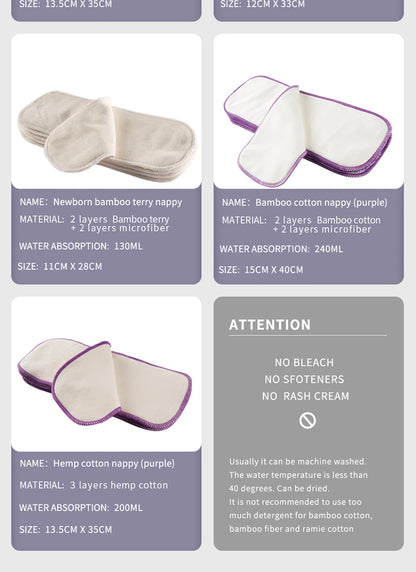 Kangobaby #My Soft Life# Reusable Baby Cloth Diaper Cover – Washable Newborn Nappies 0-3 Months