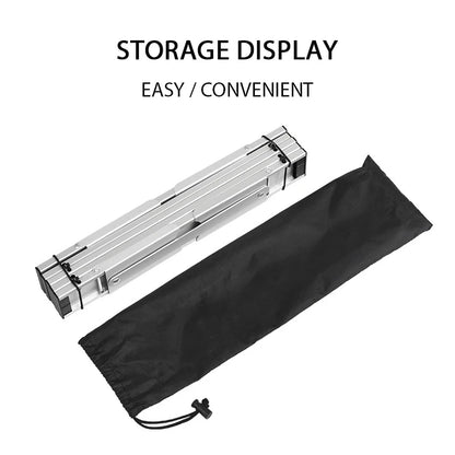 WESTTUNE Mini Camping Table – Ultralight Portable Aluminum Folding Table for Backpacking, Picnic & BBQ