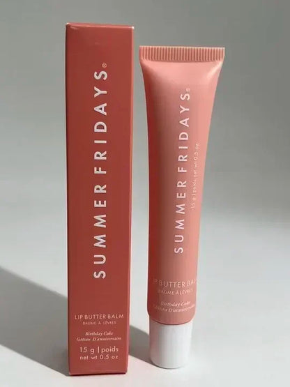 Summer Fridays Lip Balm – Moisturizing Vanilla Pink Sugar & Coffee Cake Scented Lip Gloss, Transparent Lip Oil Makeup