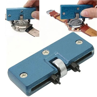 Adjustable Watch Opener Back Case Tool – Press, Closer, Remover, Wrench, Screw Wrench Repair Kit & Watch Battery Remover