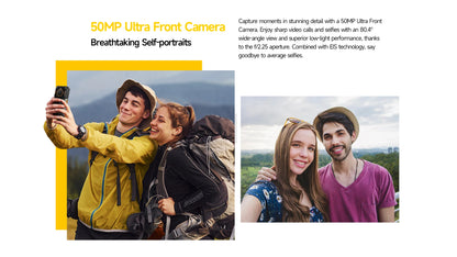 Ulefone Armor 26 Ultra 5G Rugged Waterproof Smartphone - 120W Fast Charging, 15600mAh, 200MP+64MP, 24GB+512GB, NFC