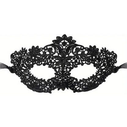 Elegant Black Lace Masquerade Mask Set – Perfect for Couples, Venetian Parties, Mardi Gras & Halloween Celebrations